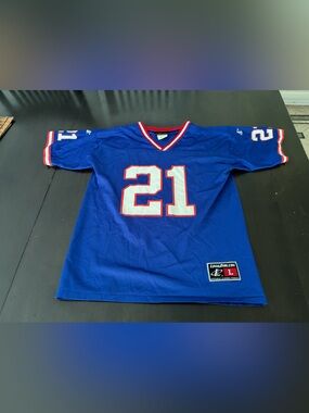 Vintage Logo Athletic New York Giants Tiki Barber Jersey Youth Size Large